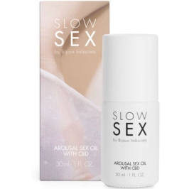 BIJOUX - SLOW SEX SEXUAL MASSAGE OIL WITH CBD 30 ML BIJOUX - SLOW SEX SEXUAL MASSAGE OIL WITH CBD 30 ML