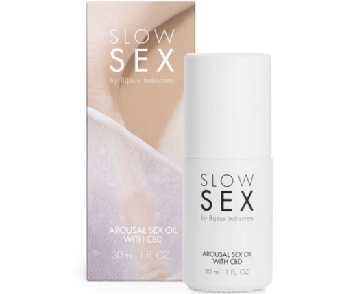BIJOUX - SLOW SEX SEXUAL MASSAGE OIL WITH CBD 30 ML