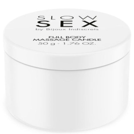 BIJOUX - SLOW SEX BODY MASSAGE CANDLE 50 G BIJOUX - SLOW SEX BODY MASSAGE CANDLE 50 G