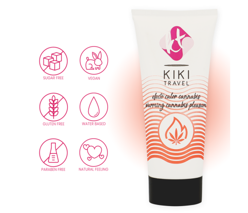KIKÍ TRAVEL - CANNABIS HOT EFFECT LUBRICANT 50 ML