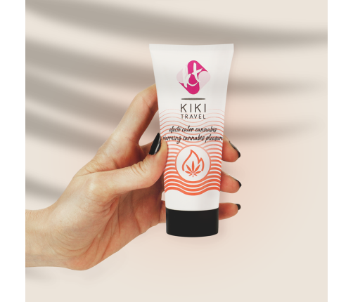 KIKÍ TRAVEL - CANNABIS HOT EFFECT LUBRICANT 50 ML