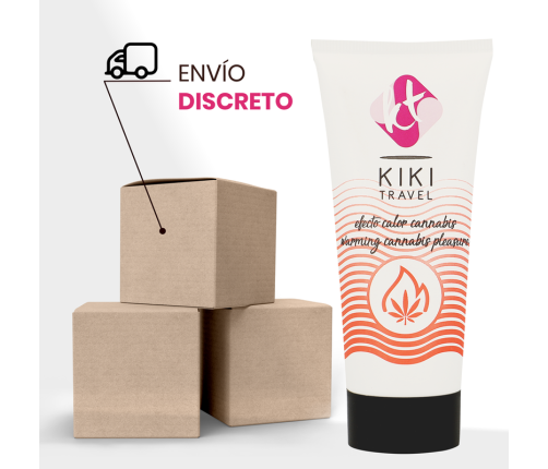 KIKÍ TRAVEL - CANNABIS HOT EFFECT LUBRICANT 50 ML