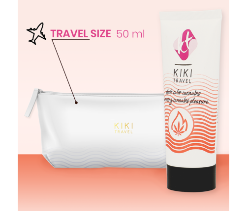 KIKÍ TRAVEL - CANNABIS HOT EFFECT LUBRICANT 50 ML