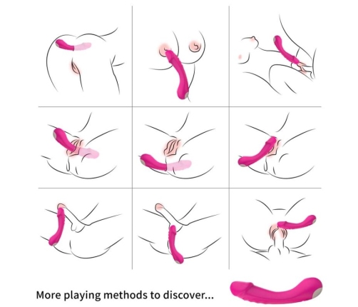 ARMONY - DILDO VIBRATOR G-SPOT SILICONE PURPLE
