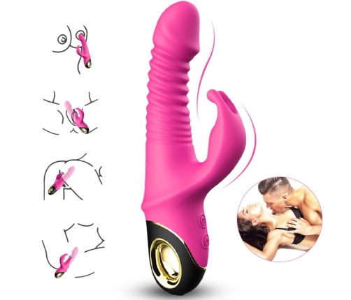 ARMONY - ZING DILDO VIBRATOR RABBIT FUCHSIA