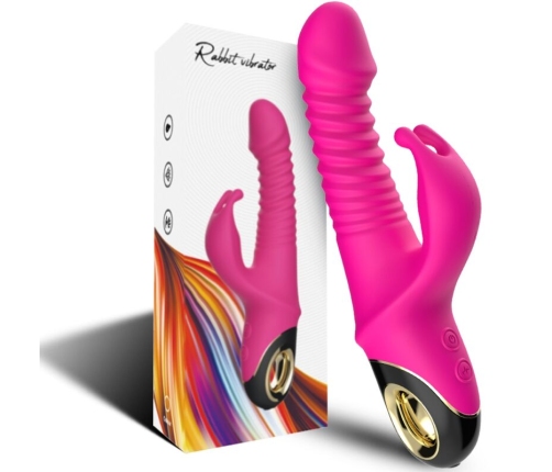 ARMONY - ZING DILDO VIBRATOR RABBIT FUCHSIA