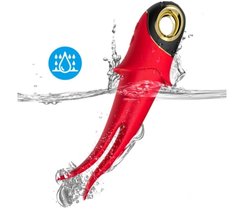 ARMONY - SHADOW VIBRATOR DOUBLE-HEAD TEASING RED