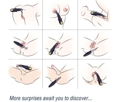 ARMONY - SHADOW VIBRATOR DOUBLE-HEAD TEASING BLUE