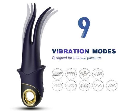 ARMONY - SHADOW VIBRATOR DOUBLE-HEAD TEASING BLUE