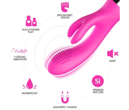 ARMONY - VIBRADOR RABBIT FUCSIA