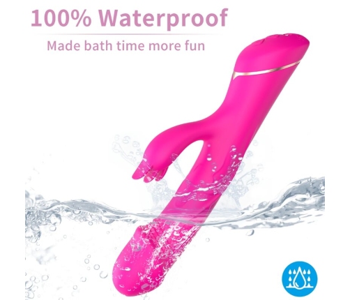 ARMONY - DILDO VIBRATOR RABBIT SILICONE FUCHSIA