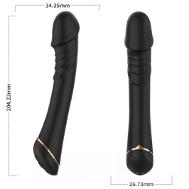 ARMONY - DILDO VIBRATOR SILICONE BLACK ARMONY - DILDO VIBRATOR SILICONE BLACK