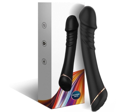ARMONY - DILDO VIBRATOR SILICONE BLACK