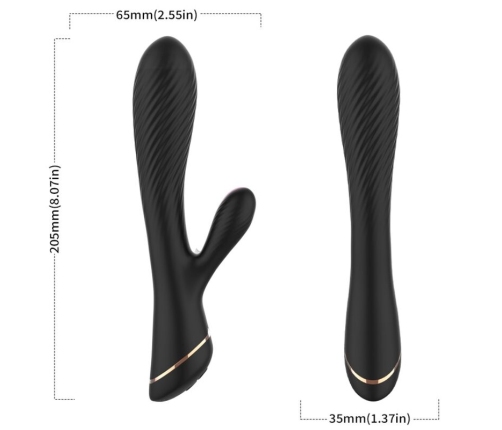 ARMONY - VIBRATOR RABBIT SILICONE BLACK