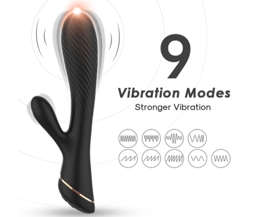 ARMONY - VIBRATOR RABBIT SILICONE BLACK
