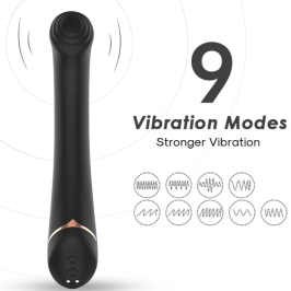 ARMONY - VIBRATOR FALT HEAD SILICONE BLACK ARMONY - VIBRATOR FALT HEAD SILICONE BLACK