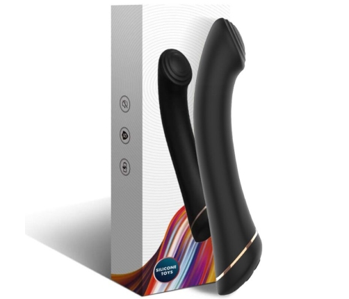 ARMONY - VIBRATOR FALT HEAD SILICONE BLACK