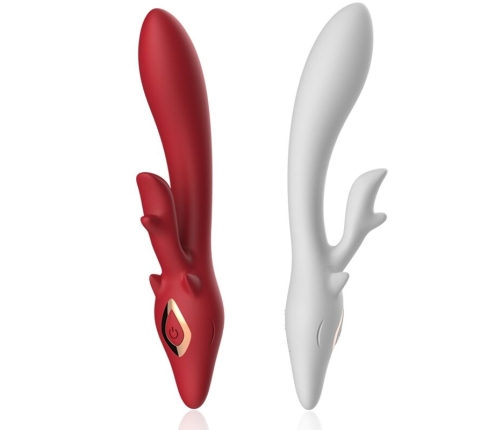 ARMONY - ELK VIBRATOR RABBIT CURVED RED