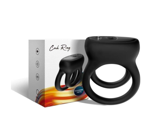 ARMONY - DOUBLE RING VIBRATOR BLACK