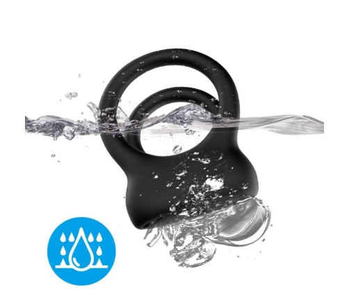 ARMONY - DOUBLE RING VIBRATOR BLACK