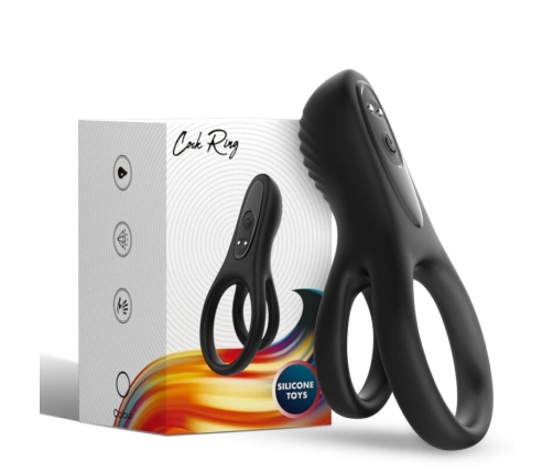 ARMONY - DOUBLE RING VIBRATOR BLACK