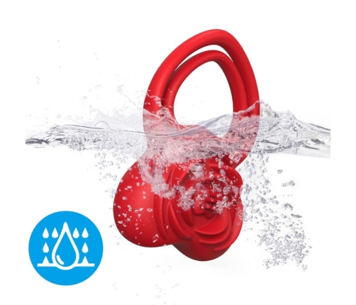 ARMONY - RING VIBRATOR HEART RED