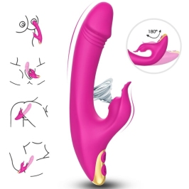 ARMONY - LOVE CLITORIS & G-SPOT SUCTION CUP FUCHSIA ARMONY - LOVE CLITORIS & G-SPOT SUCTION CUP FUCHSIA