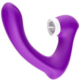 ARMONY - SECRETKISS ESTIMULADOR CON LENGUA CLITORIS & VIBRADOR CURVO VIOLETA ARMONY - SECRETKISS ESTIMULADOR CON LENGUA CLITORIS & VIBRADOR CURVO VIOLETA