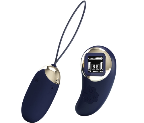 PRETTY LOVE - MINA VIBRATING EGG REMOTE CONTROL BLUE