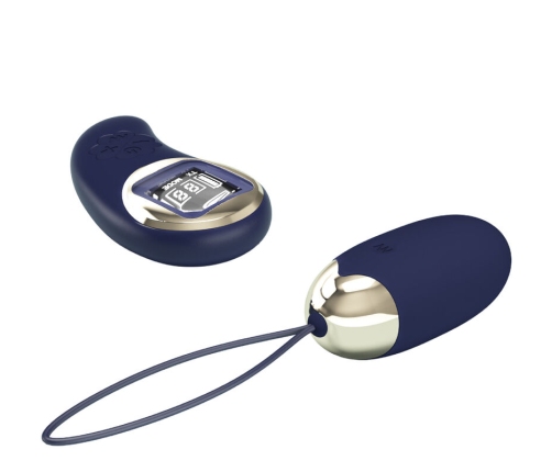 PRETTY LOVE - MINA VIBRATING EGG REMOTE CONTROL BLUE