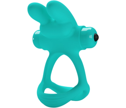 PRETTY LOVE - DANTE GREEN RABBIT VIBRATOR RING