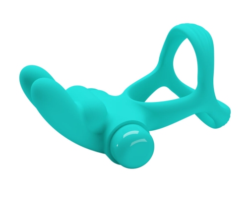 PRETTY LOVE - DANTE GREEN RABBIT VIBRATOR RING