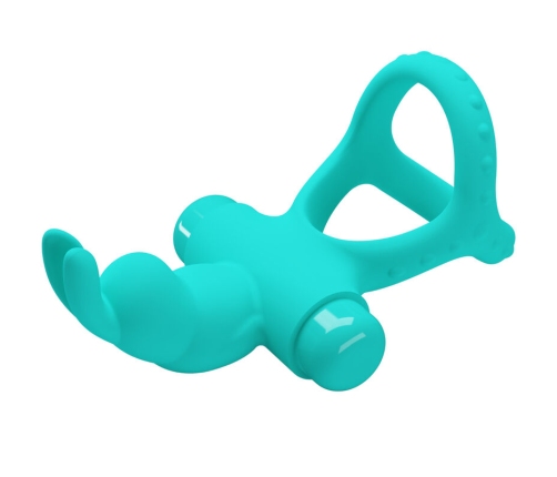 PRETTY LOVE - FIGGY GREEN RABBIT VIBRATOR RING