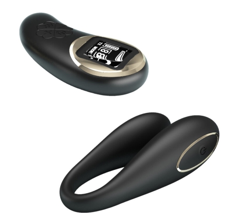 PRETTY LOVE - NATHAN DOUBLE PLEASURE VIBRATOR REMOTE CONTROL