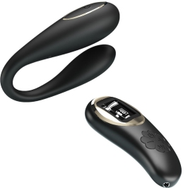 PRETTY LOVE - NATHAN DOUBLE PLEASURE VIBRATOR REMOTE CONTROL PRETTY LOVE - NATHAN DOUBLE PLEASURE VIBRATOR REMOTE CONTROL