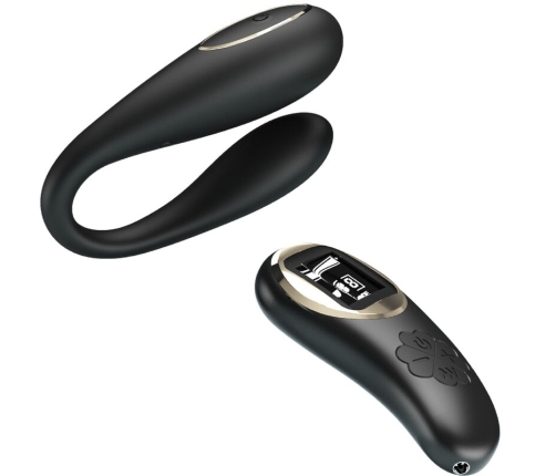 PRETTY LOVE - NATHAN DOUBLE PLEASURE VIBRATOR REMOTE CONTROL