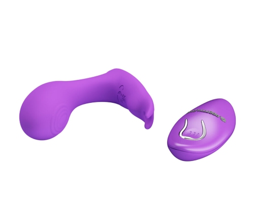 PRETTY LOVE - IDABELLE VIBRATION & PULSATION REMOTE CONTROL VIOLET