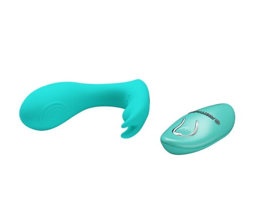 PRETTY LOVE - IDABELLE VIBRATION & PULSATION REMOTE CONTROL BLUE