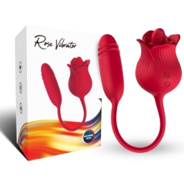 ARMONY - ROSELIP ESTIMULADOR CLITORIS CON LENGUA 10 MODOS & VIBRADOR ROJO ARMONY - ROSELIP ESTIMULADOR CLITORIS CON LENGUA 10 MODOS & VIBRADOR ROJO
