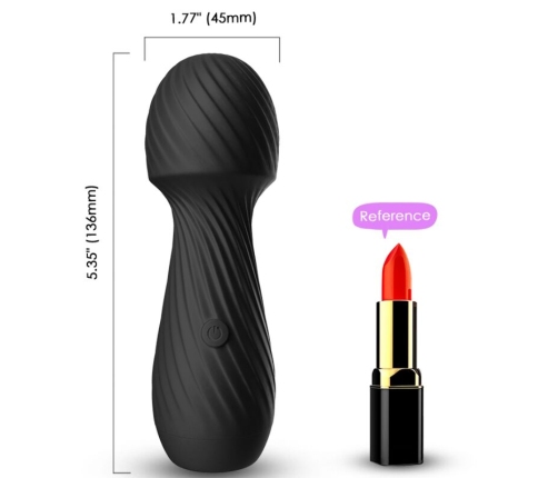 ARMONY - DAZZLE MASSAGER & VIBRATOR SMALL BLACK