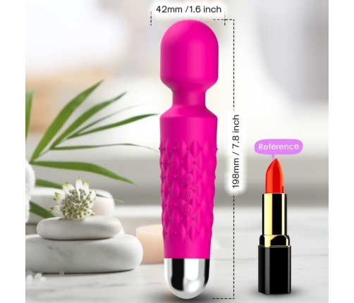 ARMONY - POSTMAN MASSAGER & VIBRATOR SUPER FLEXIBLE HEAD FUCHSIA