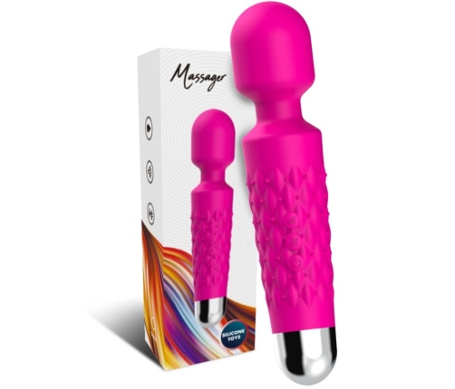 ARMONY - POSTMAN MASSAGER & VIBRATOR SUPER FLEXIBLE HEAD FUCHSIA