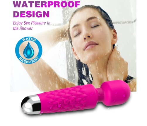 ARMONY - POSTMAN MASSAGER & VIBRATOR SUPER FLEXIBLE HEAD FUCHSIA