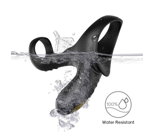 ARMONY - RANGER DOUBLE VIBRATOR RING FOR COUPLES BLACK