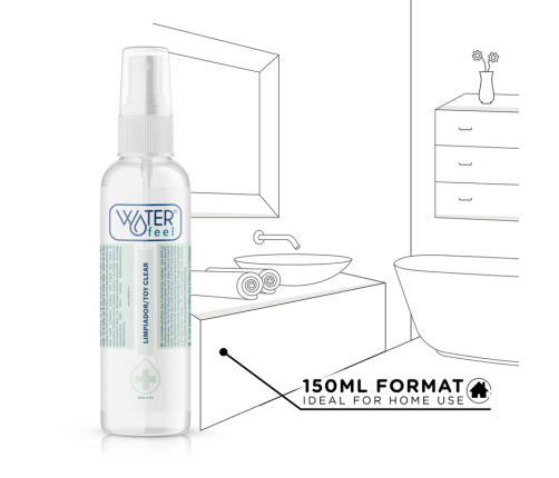 WATERFEEL - LIMPIADOR JUGUETES STERILE 150 ML