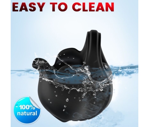 ARMONY - CUPPING VIBRATOR RING BLACK