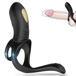 ARMONY - JOY JUMPER RING VIBRATOR FOR COUPLES & ANAL PLUG BLACK ARMONY - JOY JUMPER RING VIBRATOR FOR COUPLES & ANAL PLUG BLACK
