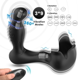 ARMONY - SURROUND VIBRATOR ANAL & STIMULATOR TESTICULOS REMOTE CONTROL BLACK ARMONY - SURROUND VIBRATOR ANAL & STIMULATOR TESTICULOS REMOTE CONTROL BLACK