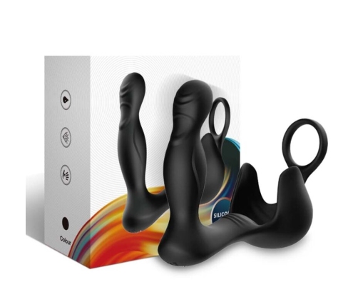 ARMONY - SURROUND VIBRATOR ANAL & STIMULATOR TESTICULOS & RING REMOTE CONTROL BLACK