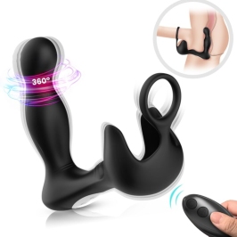 ARMONY - SURROUND VIBRATOR ANAL & STIMULATOR TESTICULOS & RING REMOTE CONTROL BLACK ARMONY - SURROUND VIBRATOR ANAL & STIMULATOR TESTICULOS & RING REMOTE CONTROL BLACK